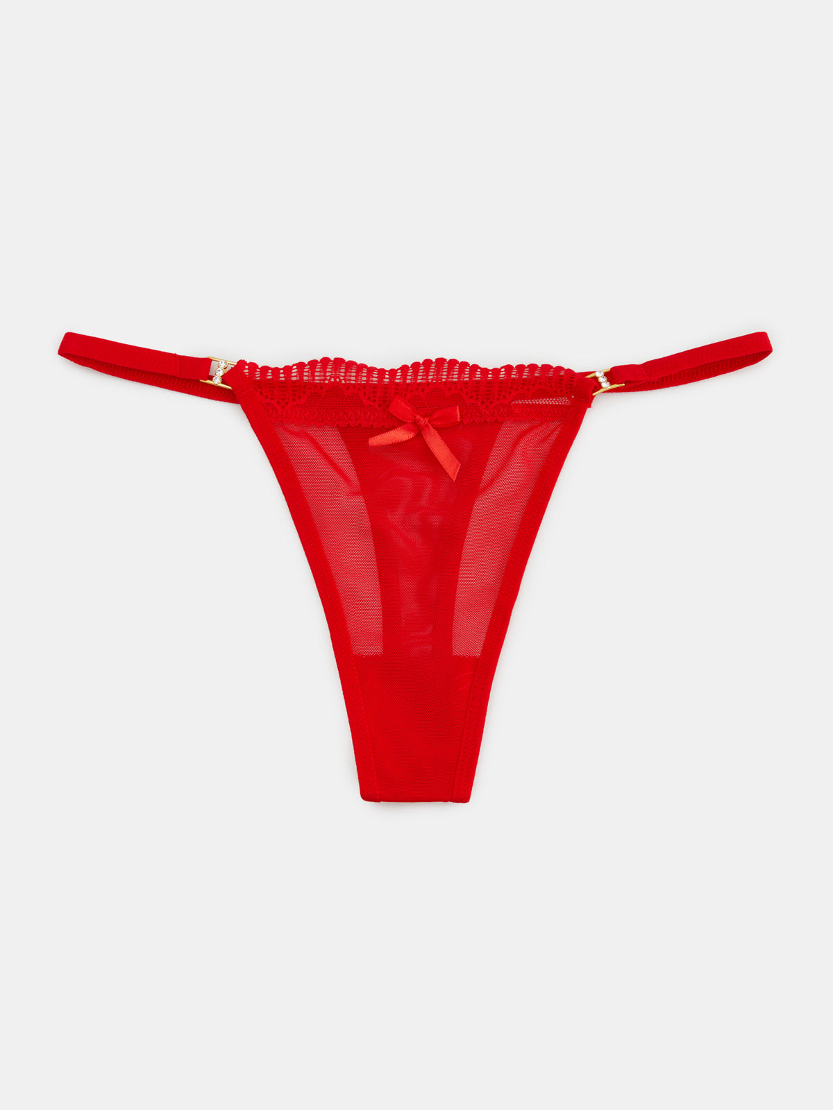 Solid Sheer Thong 118582