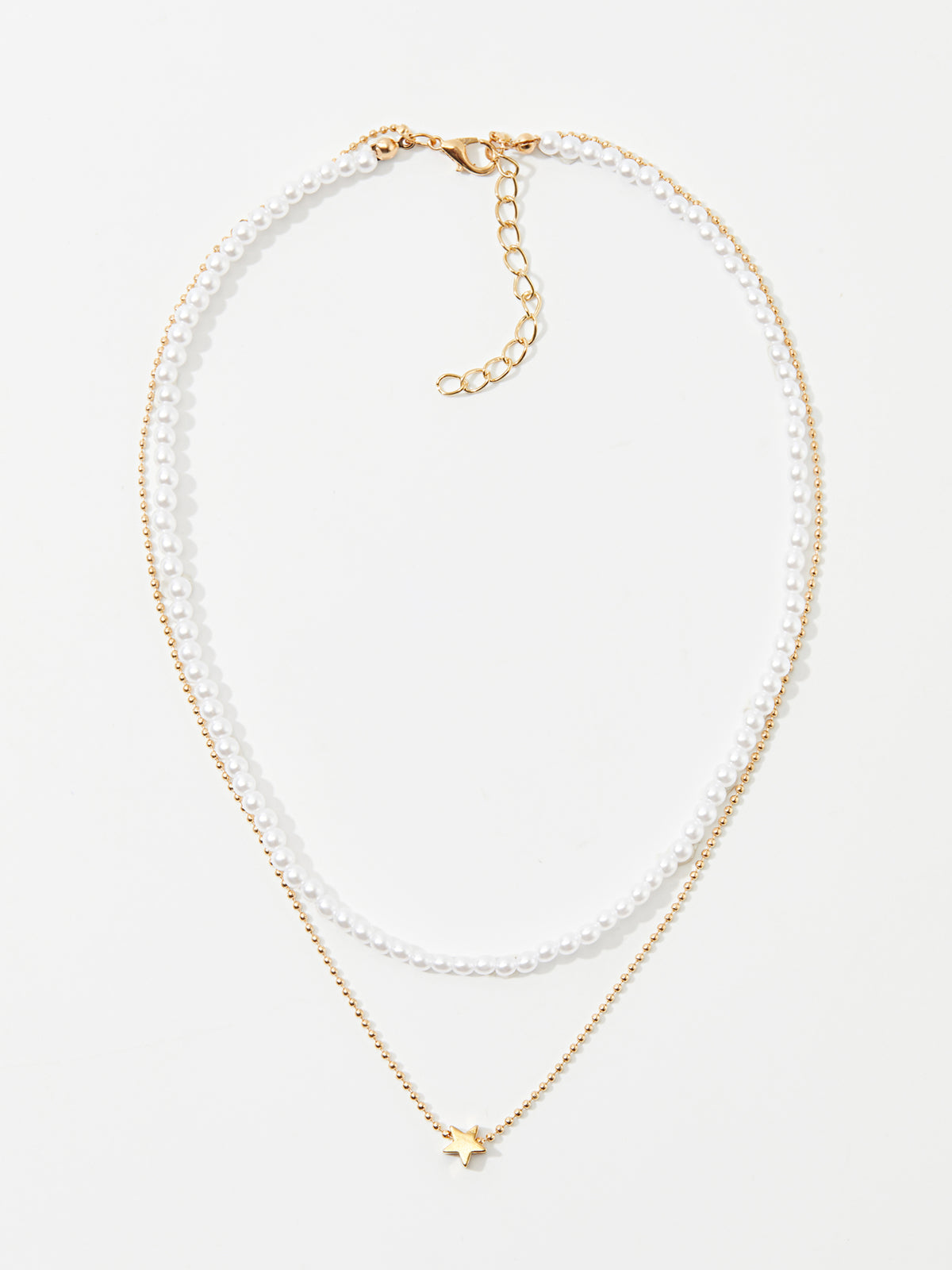 Star Design Multi-Layered Necklace  120622