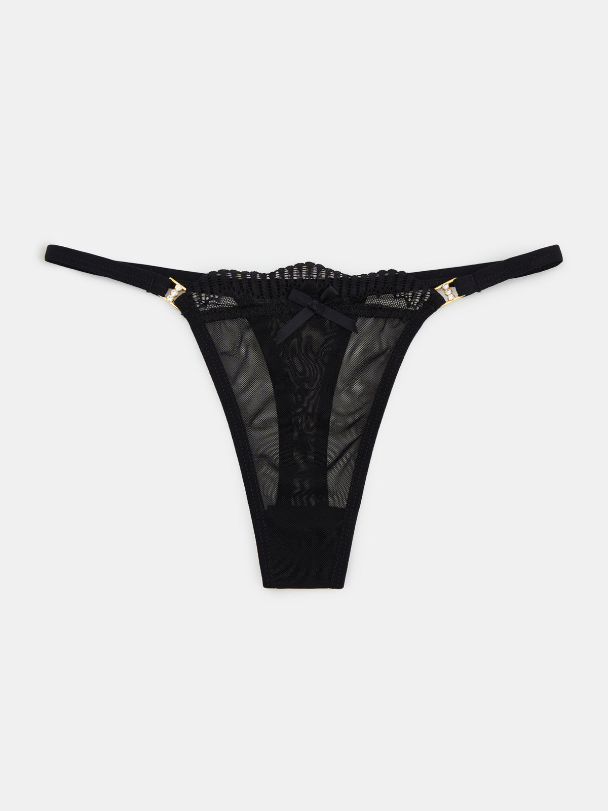 Solid Sheer Thong 118582