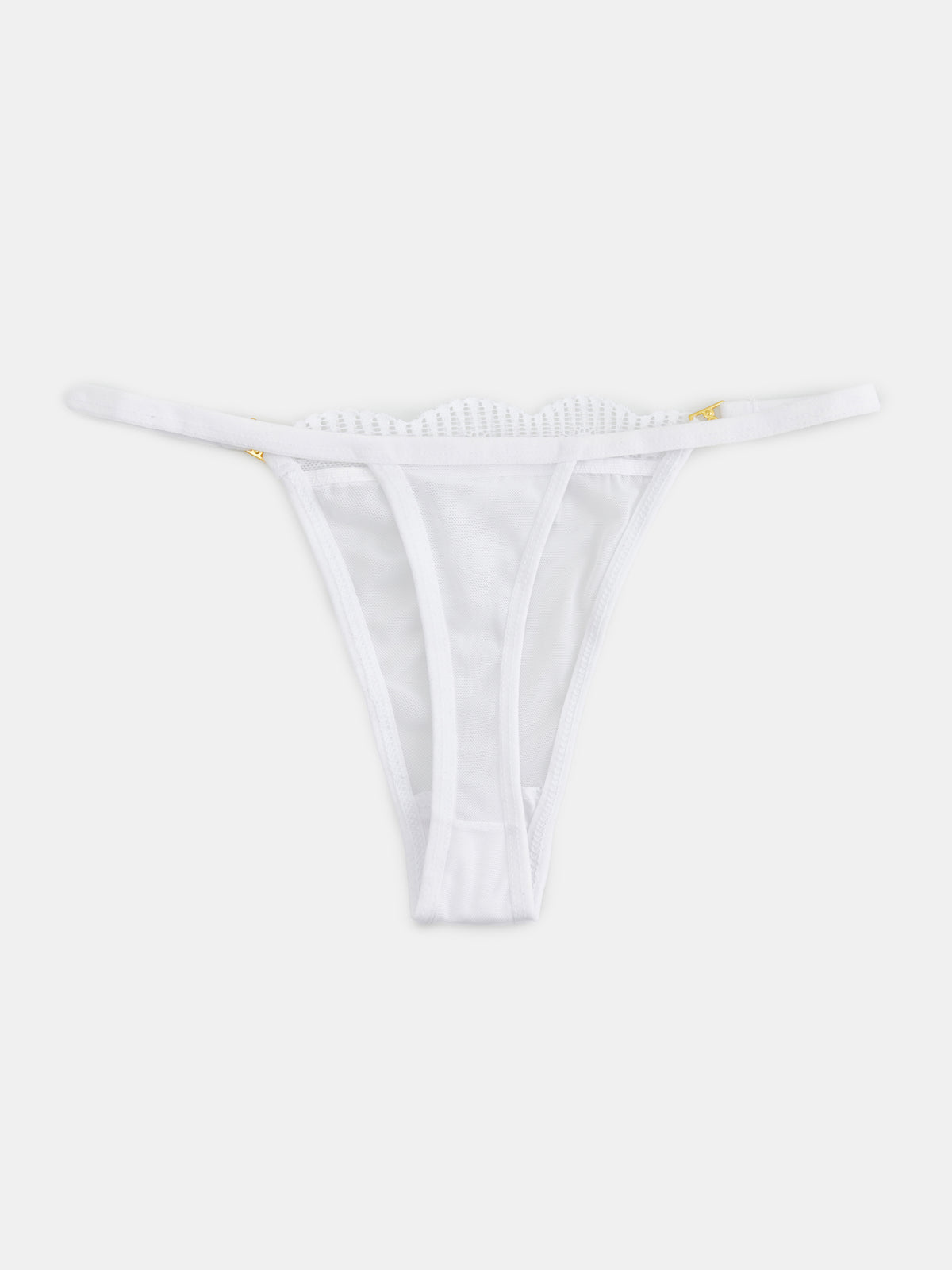Solid Sheer Thong 118582