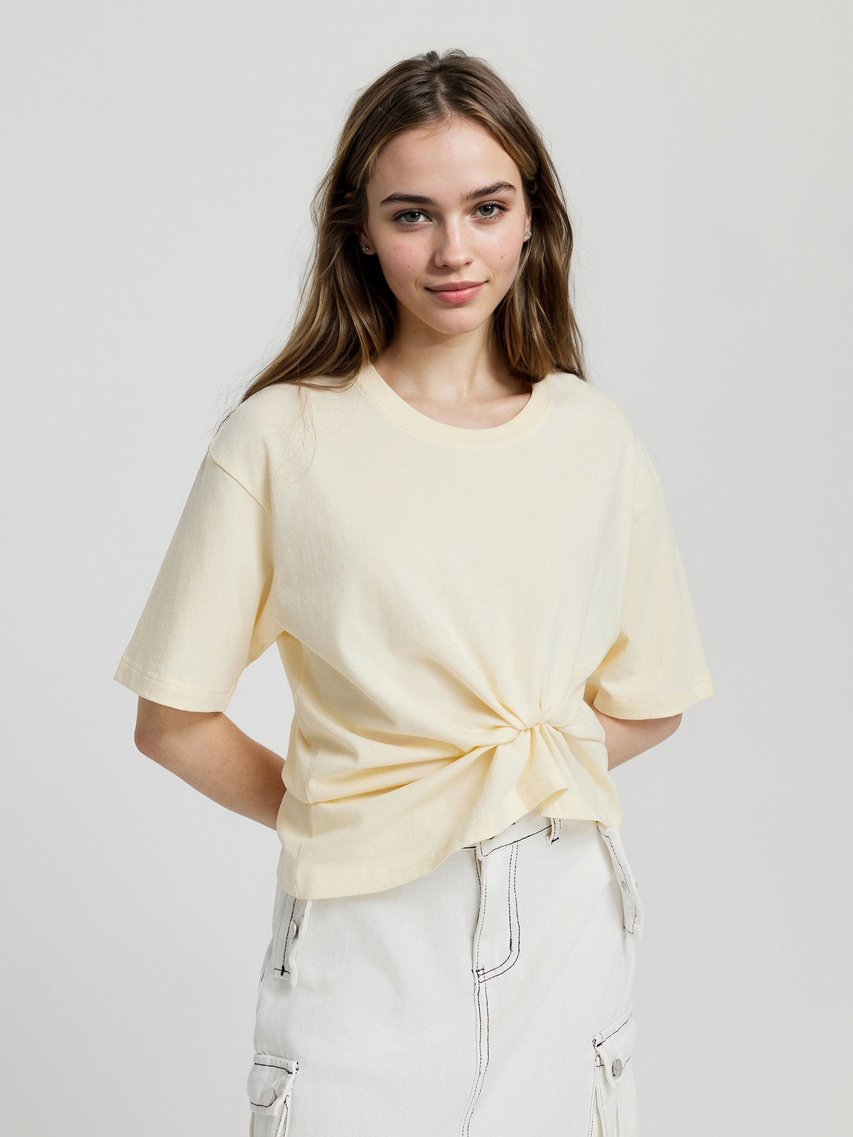 Basic Cotton T-shirt 110965