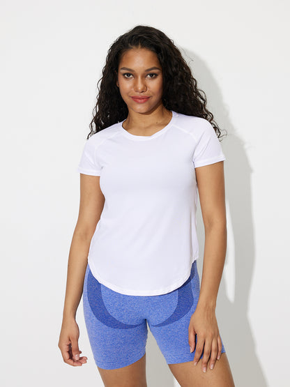 Raglan Sleeves Sports T-Shirt 121245