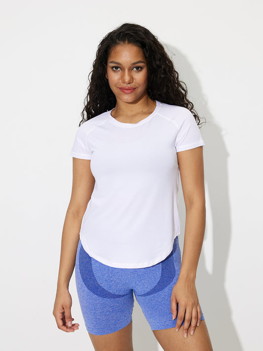 Raglan Sleeves Sports T-Shirt 121245