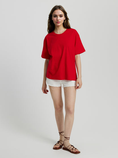 Basic Cotton T-shirt 110965
