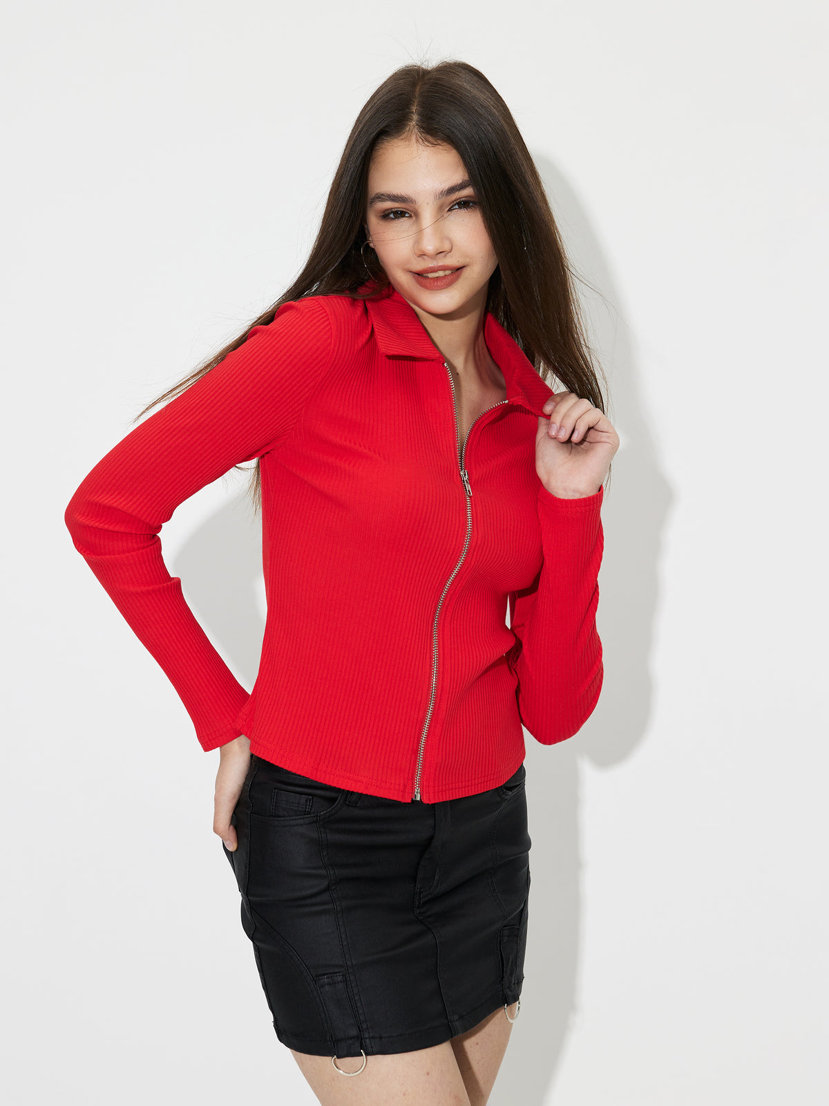 Placket Blouse 117969