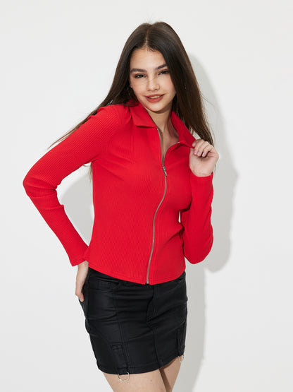 Placket Blouse 117969
