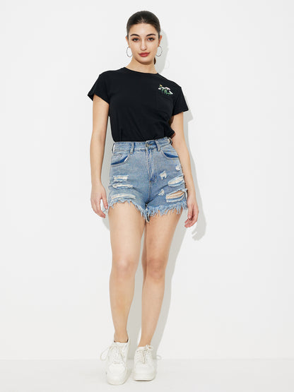Printed Pullover T-Shirt 120324