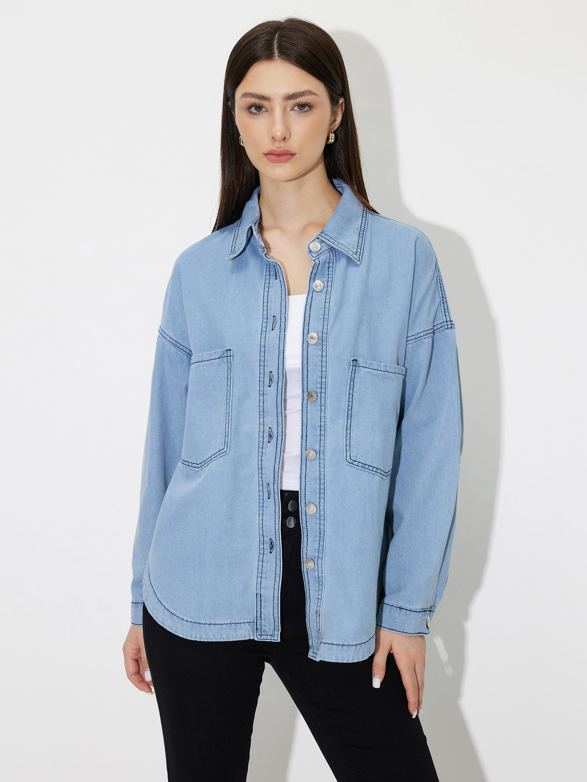 Denim Blouse 119290