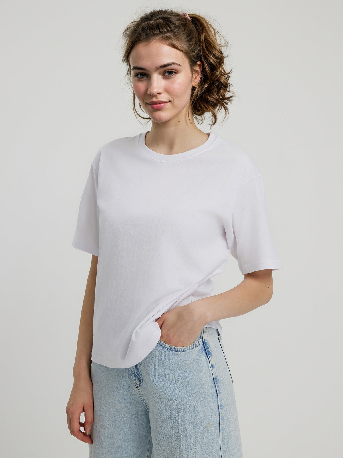 Basic Cotton T-shirt 110965