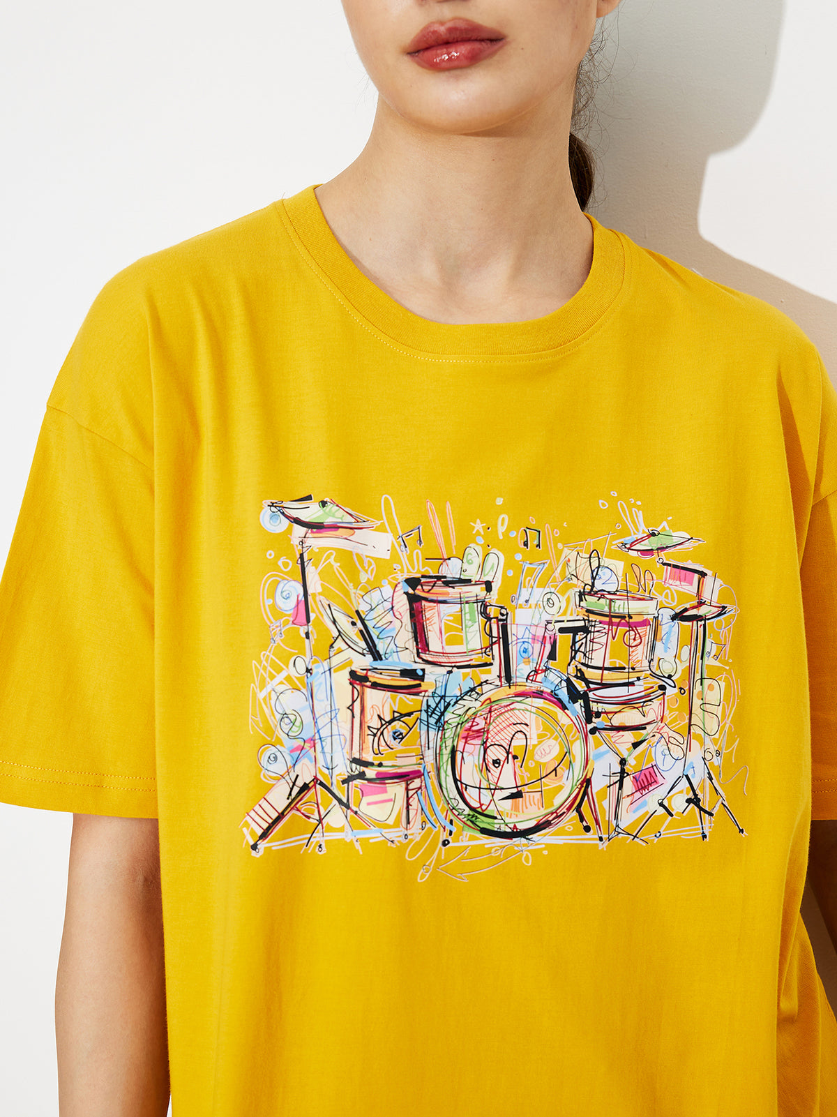 Printed Pullover T-Shirt 120212