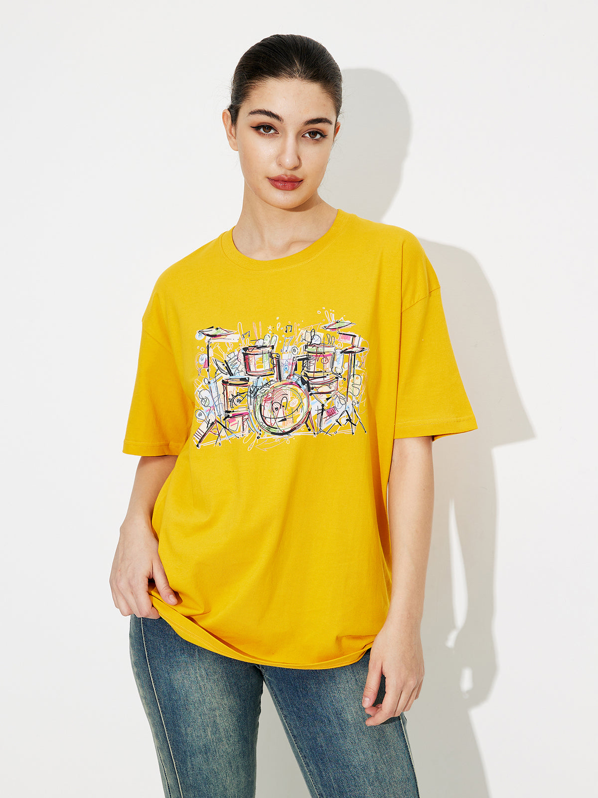 Printed Pullover T-Shirt 120212