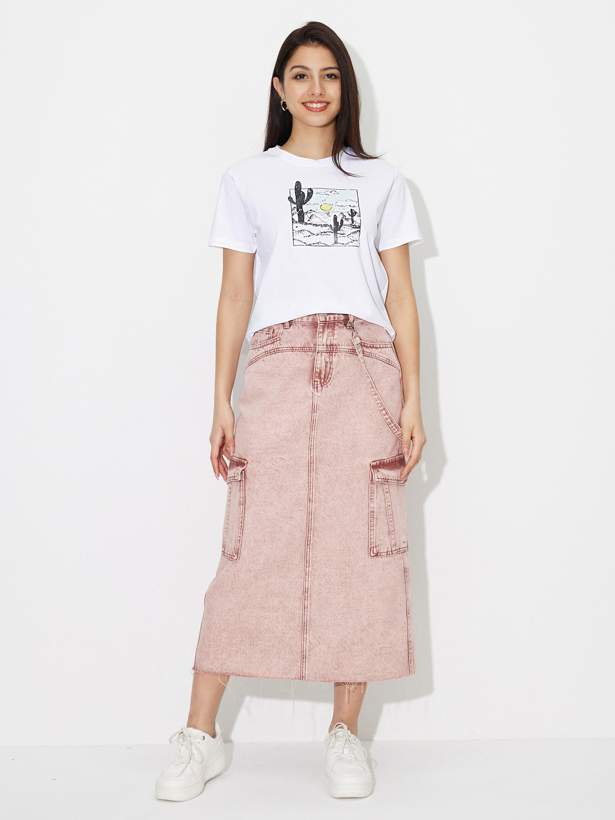 Printed Pullover T-Shirt 120401