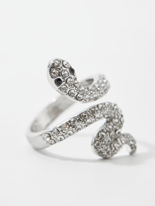 Snake Design Adjustable Ring 120815