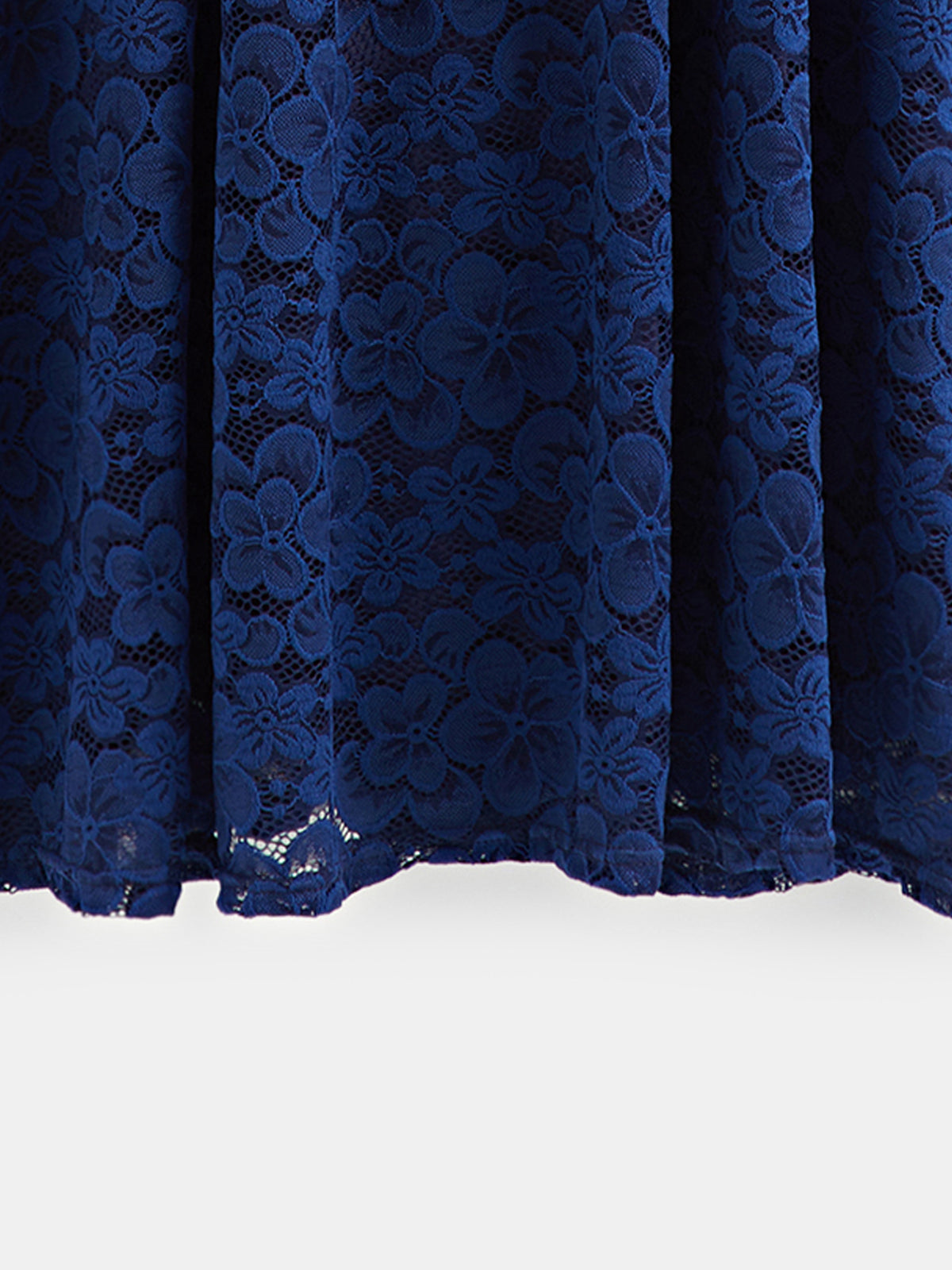 Plus Size Lace A-Line Dress 121227