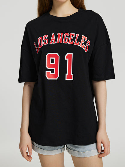 Printed Pullover T-Shirt 112920