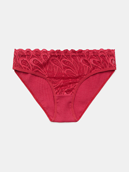 Lace Insert Briefs 120839