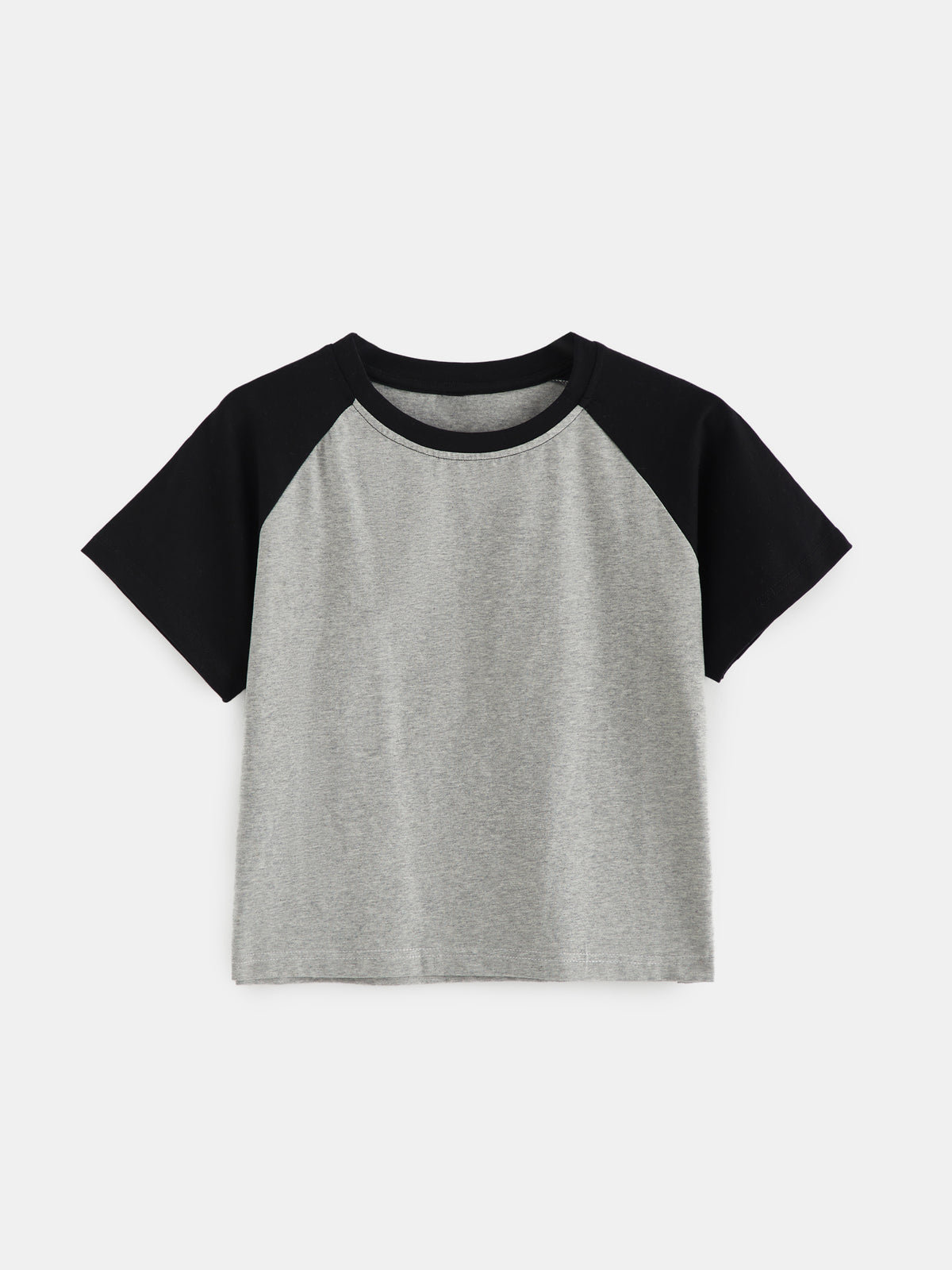 Raglan Sleeve Crop T-Shirt 121300