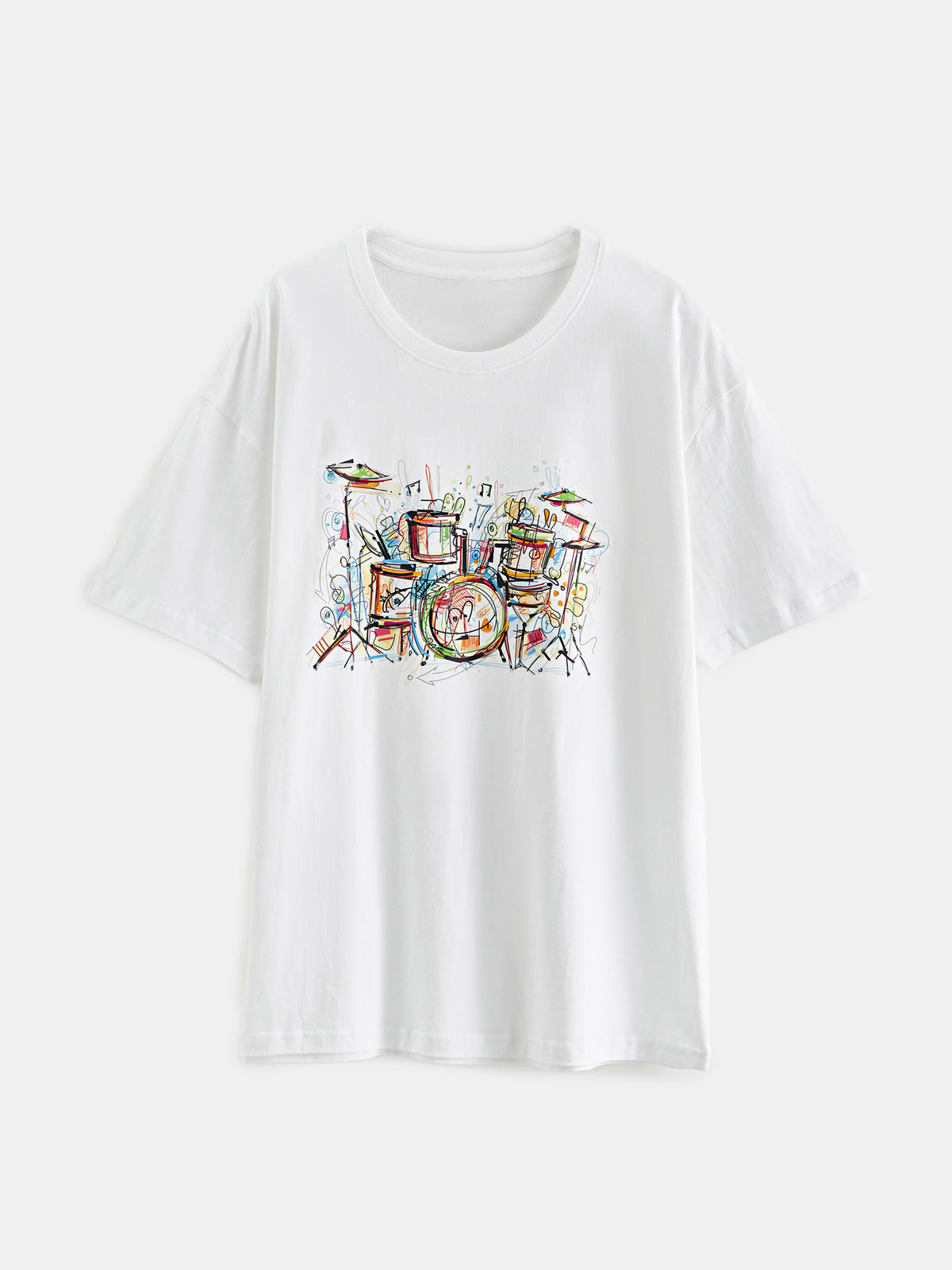 Printed Pullover T-Shirt 120212