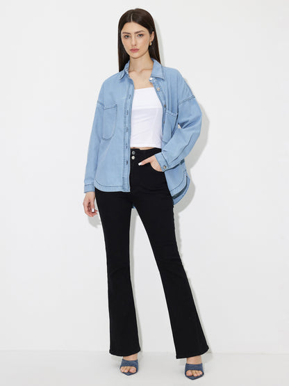 Denim Blouse 119290