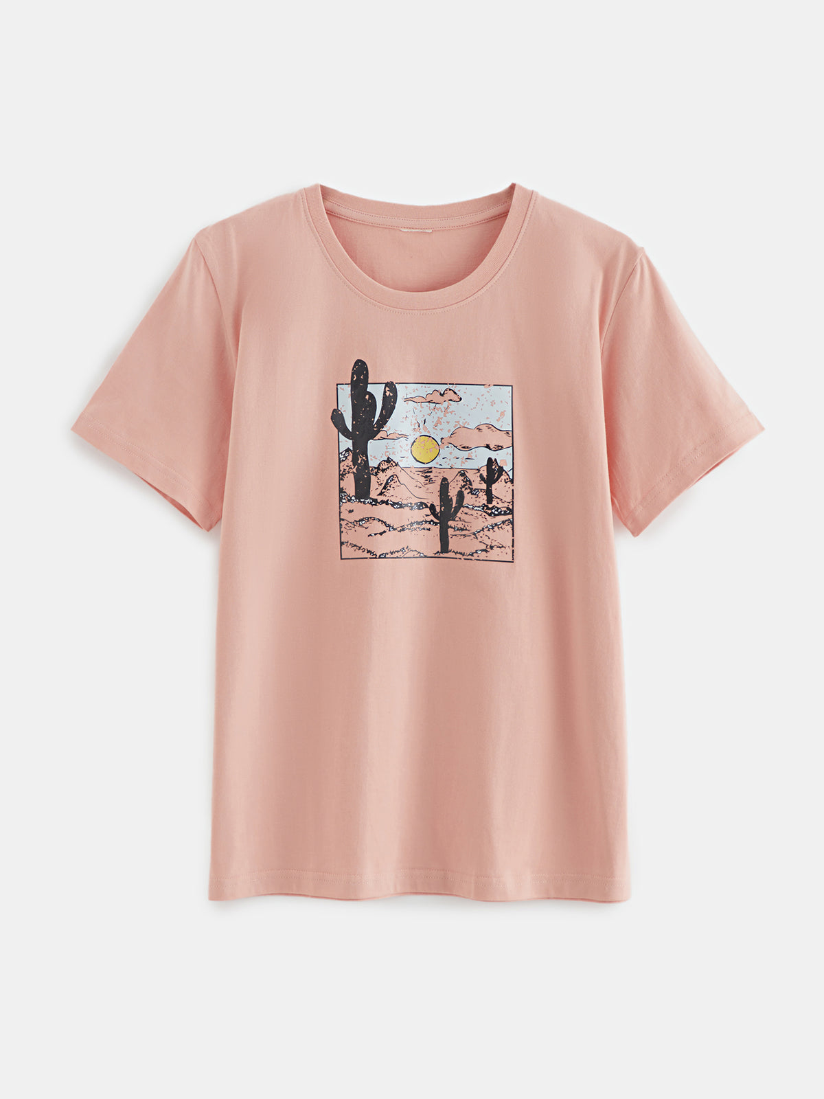 Printed Pullover T-Shirt 120401