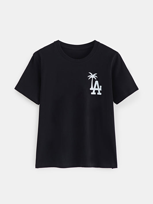 Printed Pullover T-Shirt 120729