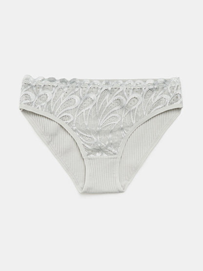 Lace Insert Briefs 120839