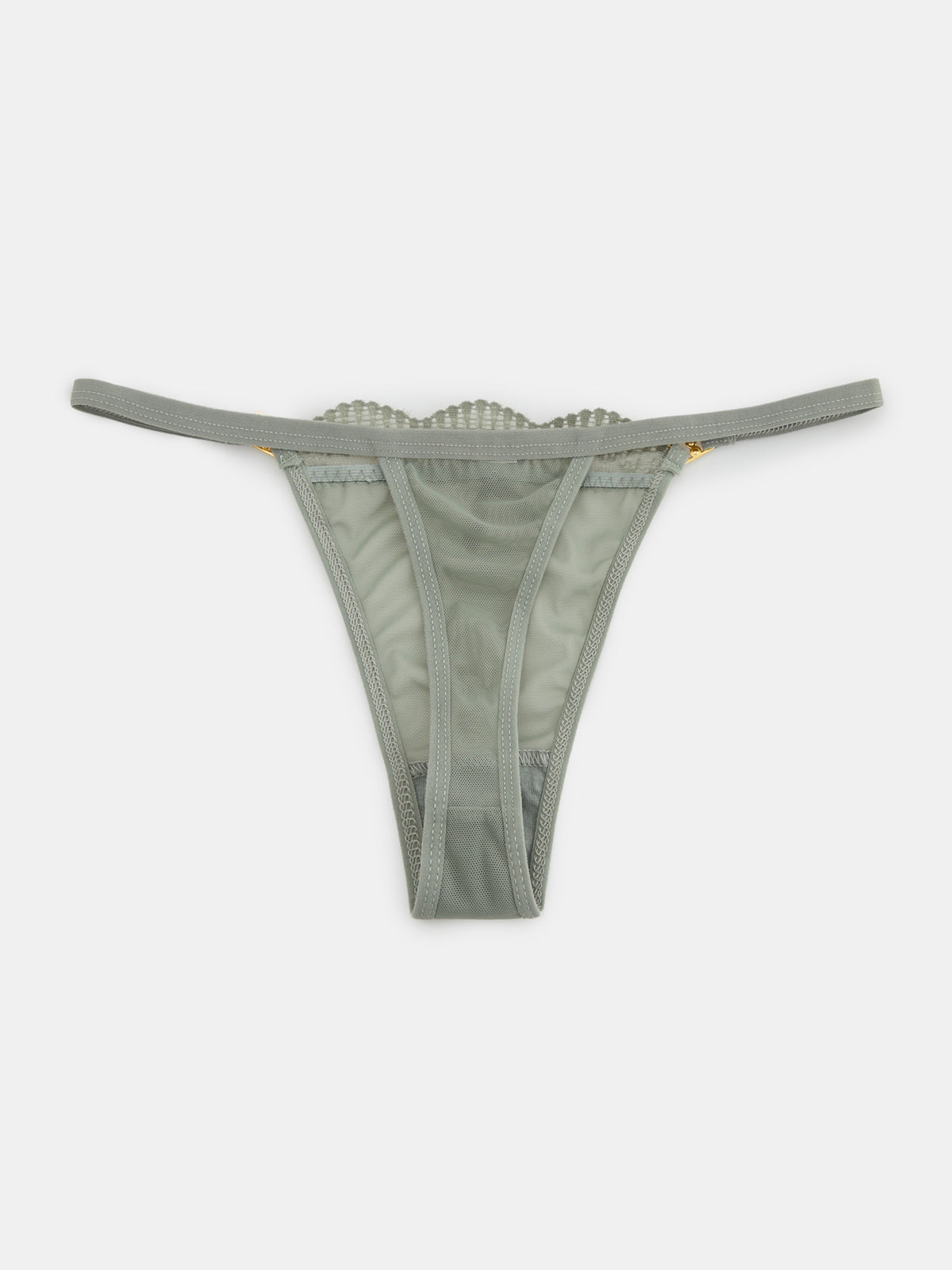 Solid Sheer Thong 118582