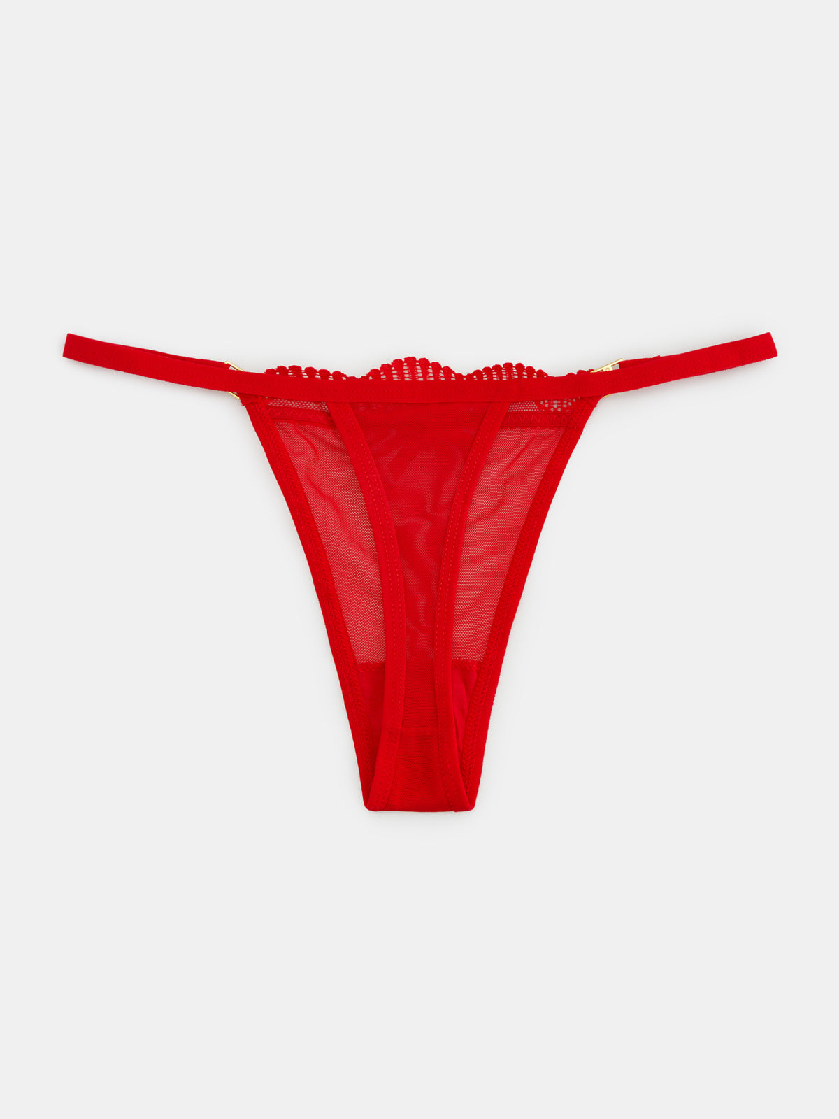 Solid Sheer Thong 118582
