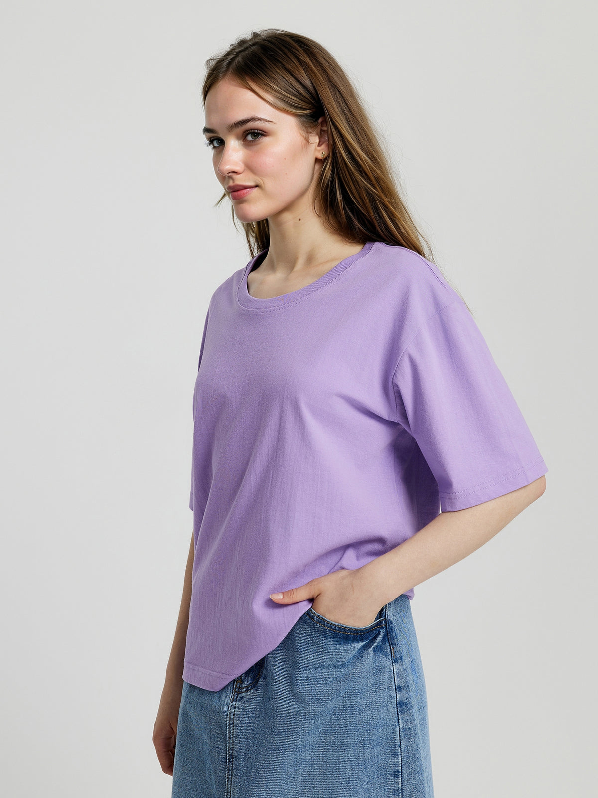 Basic Cotton T-shirt 110965