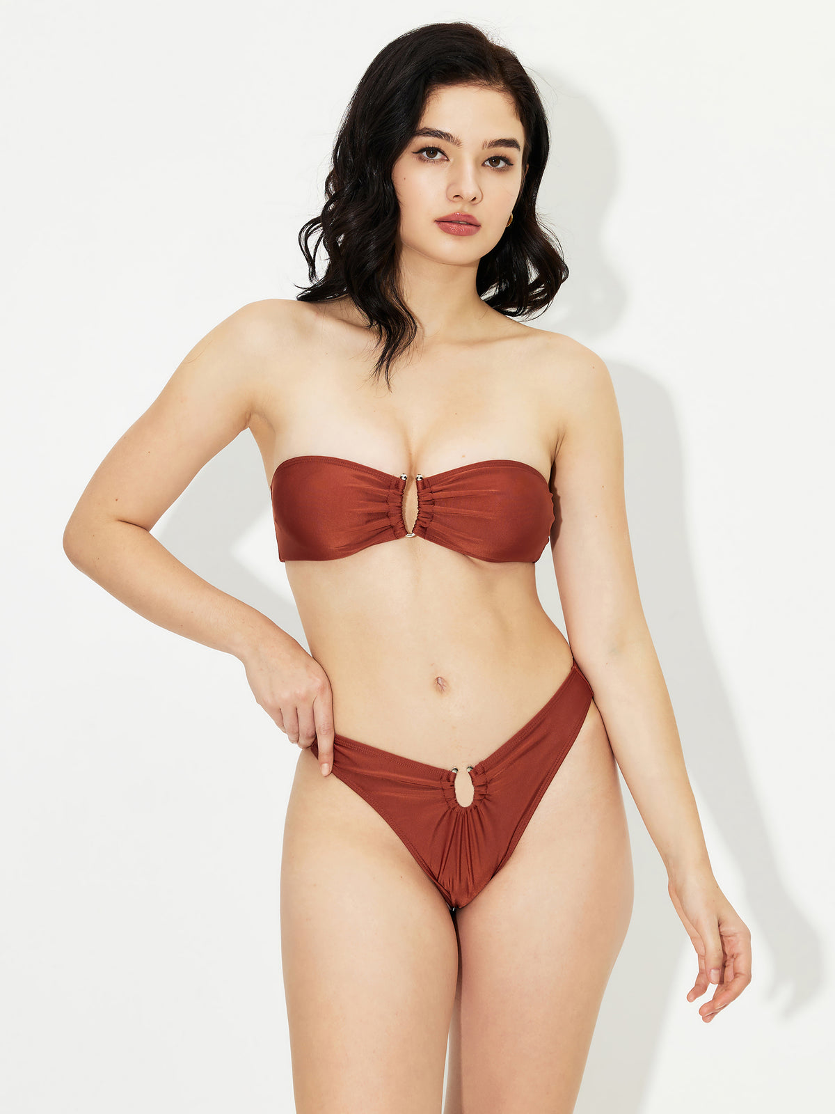 Open Back Bikini Set 118074