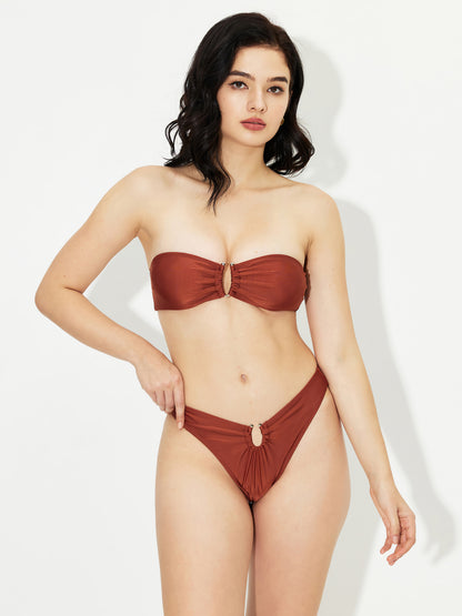 Open Back Bikini Set 118074