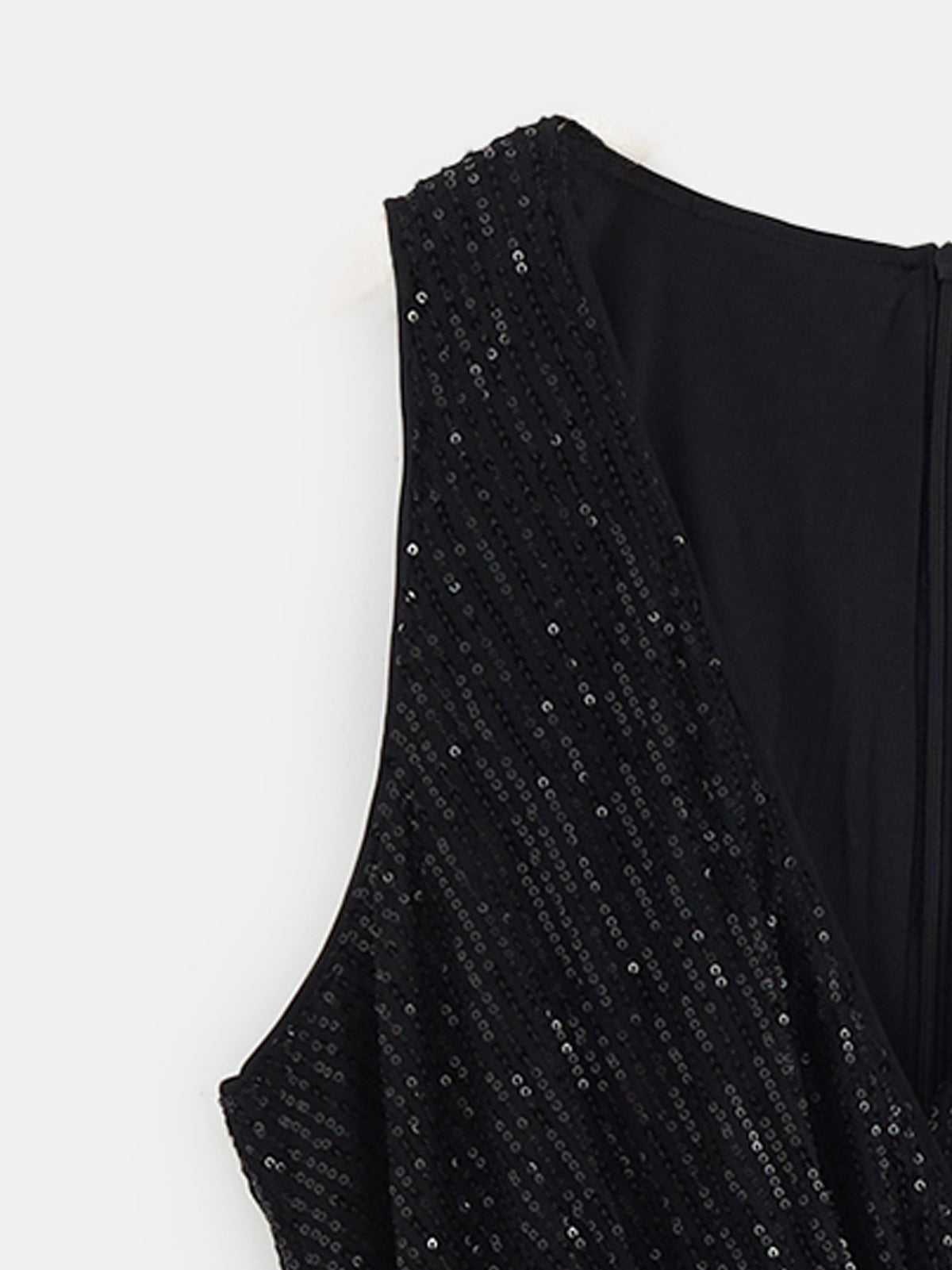 Plus Size Sequined Jumpsuit 120760