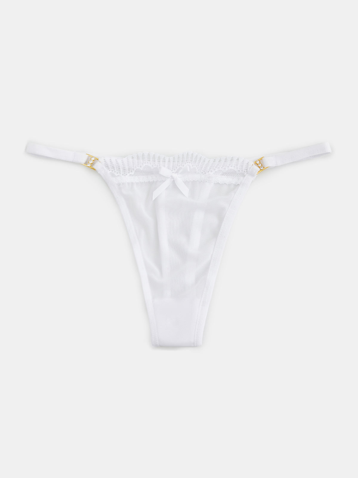 Solid Sheer Thong 118582