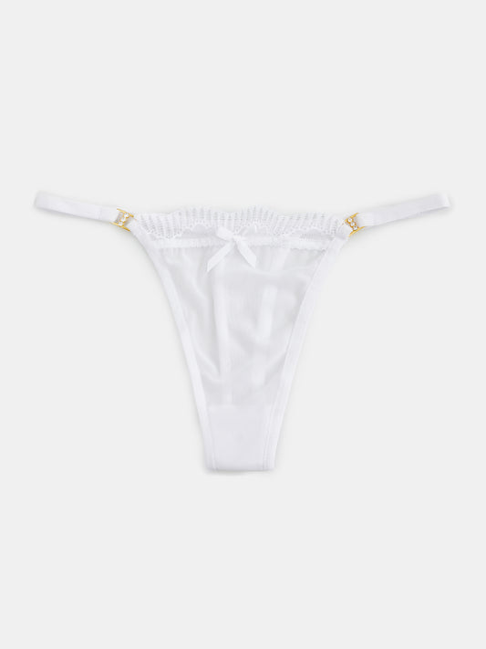 Solid Sheer Thong 118582
