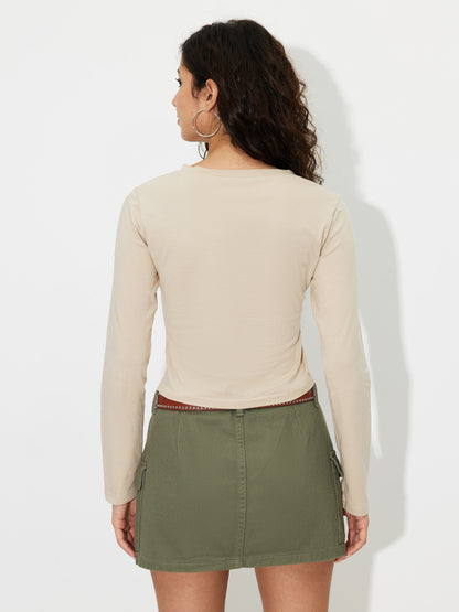 Printed Pullover T-Shirt 118324