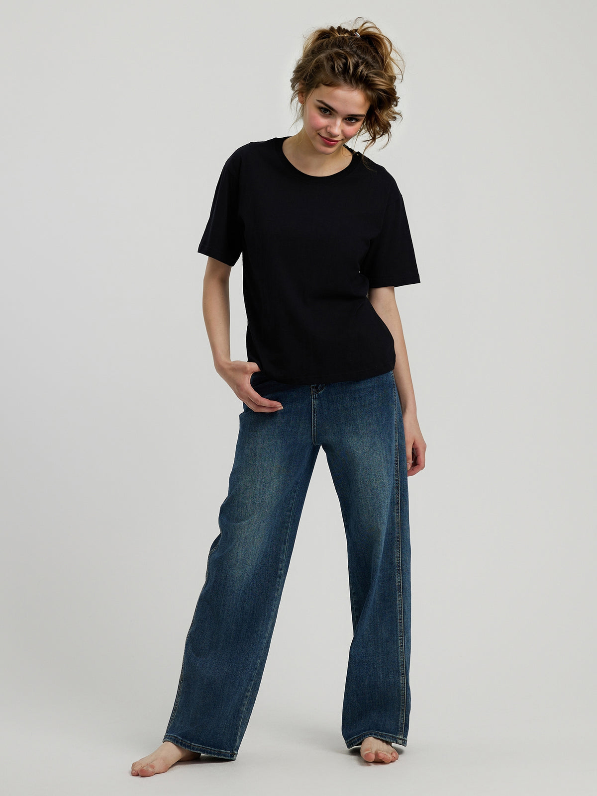 Basic Cotton T-shirt 110965